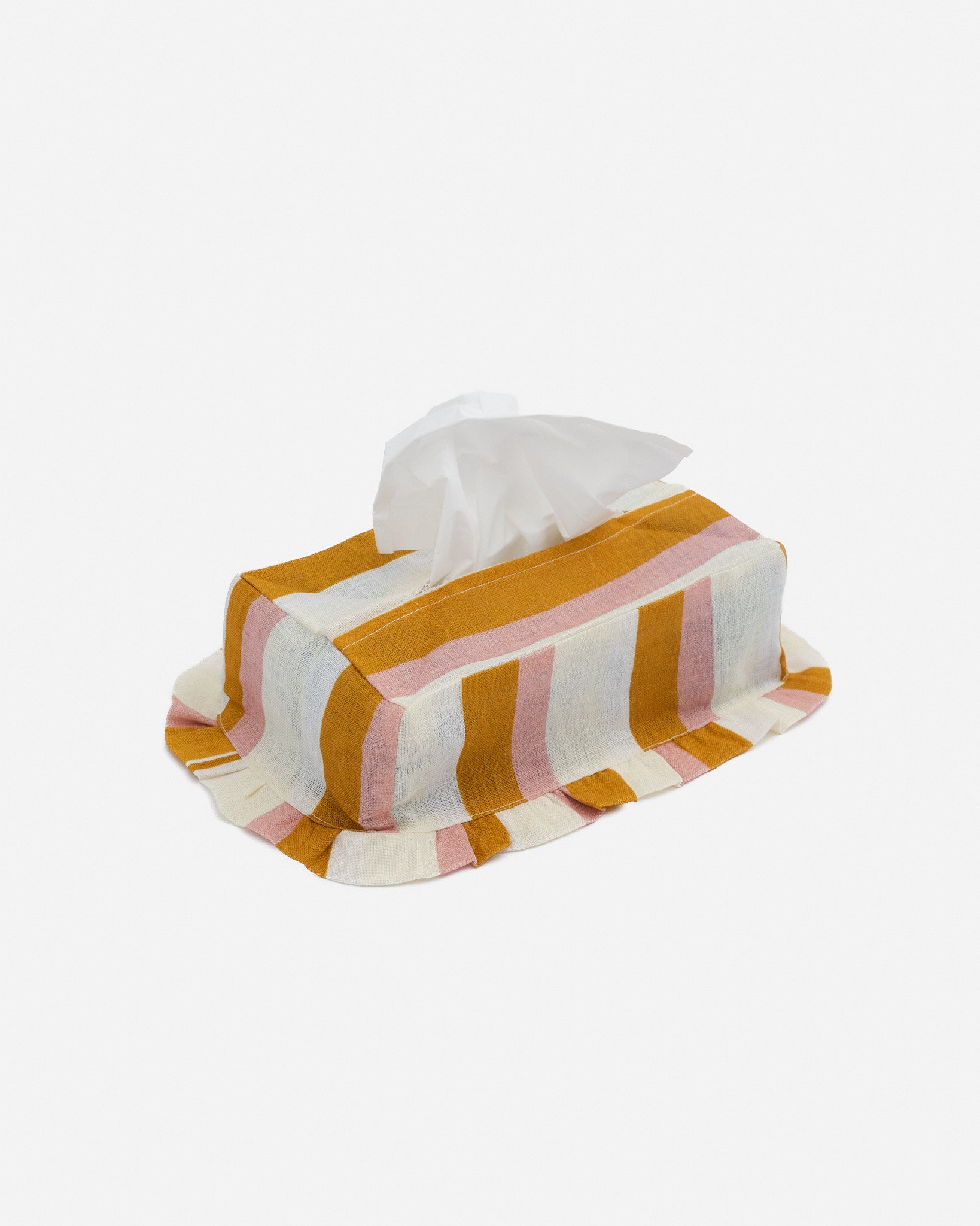 Vintage London Double Decker Bus Metal Tissue Box Cover - British Flag Design, Rectangle